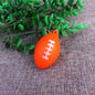Rugby Stress Ball Keychain Sensory Squishy Toy for Kids and Adults 7