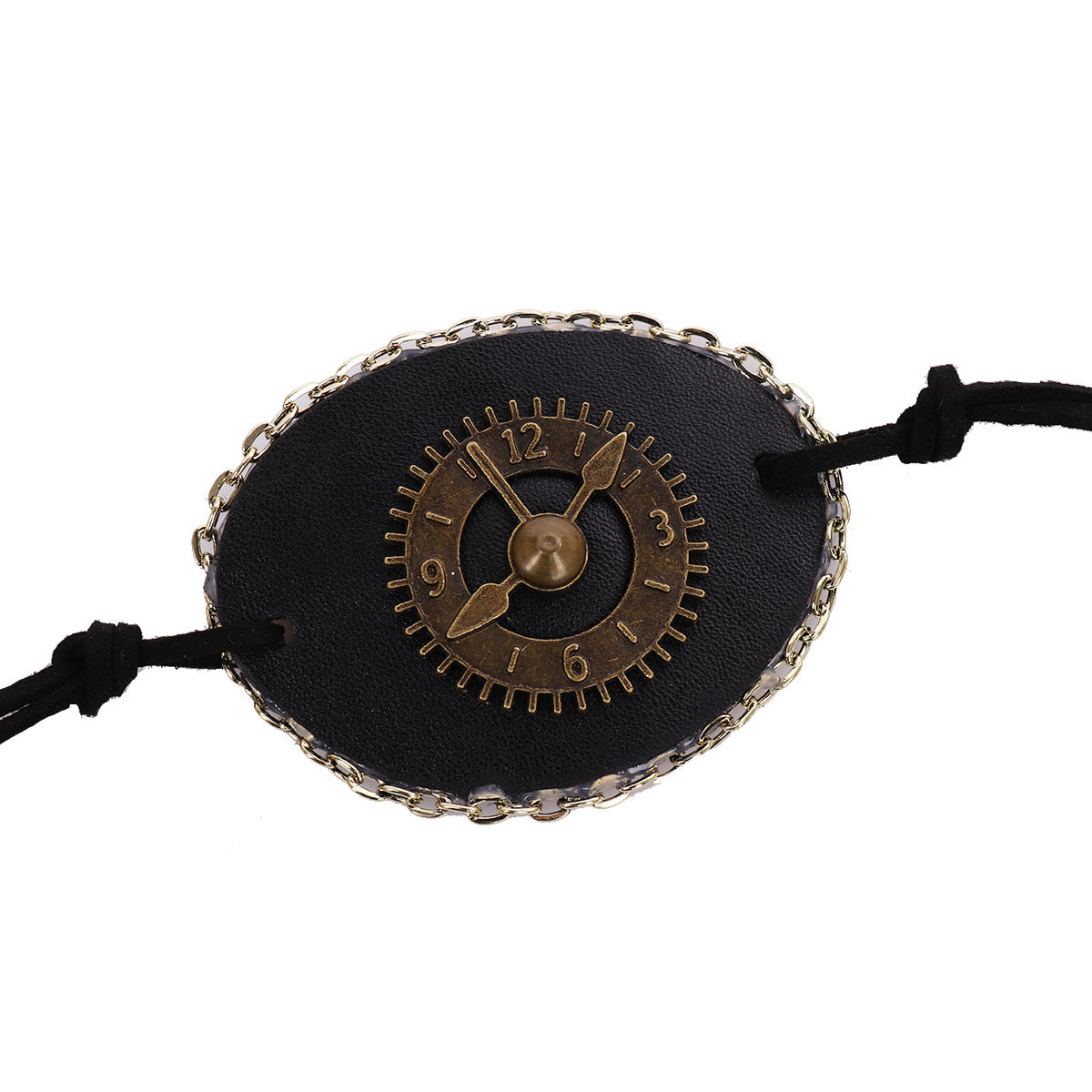 Halloween Pirate Gear Studded Eye Mask Party Accessory 10