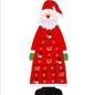 Santa Claus Felt Advent Calendar Christmas Countdown 8
