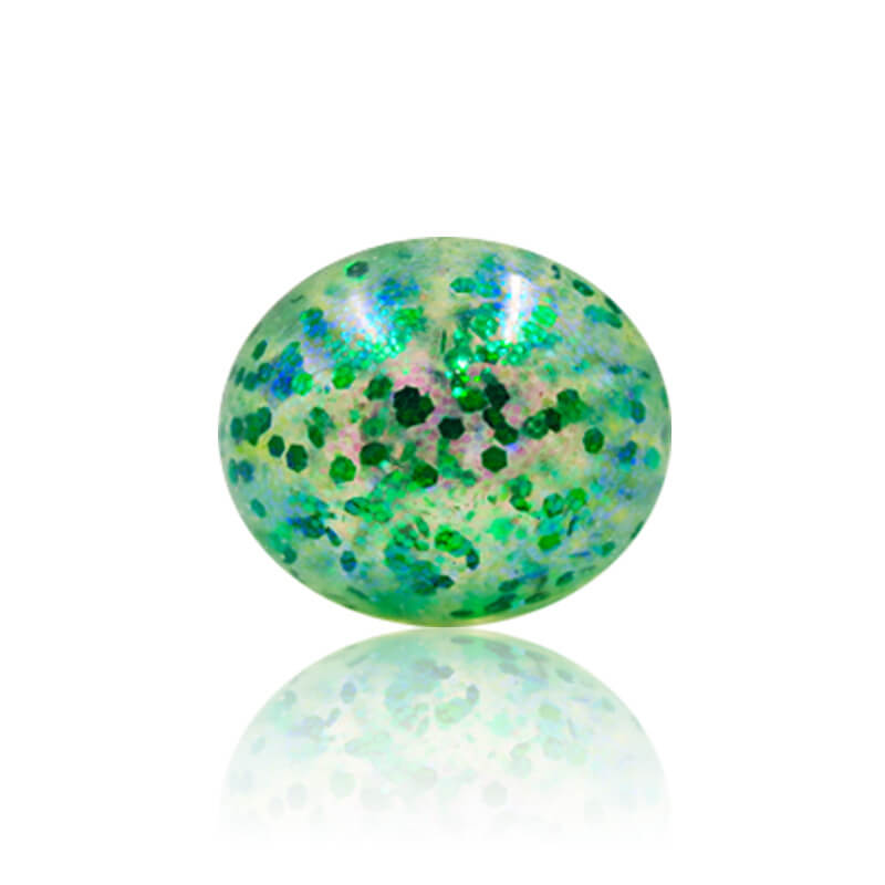Sequins Glitter Sensory Stress Ball Squishy Toy 6cm Diameter 4