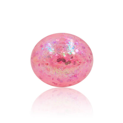Sequins Glitter Sensory Stress Ball Squishy Toy 6cm Diameter 3