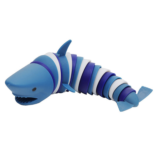 Shark Fidget Slug Articulated Sensory Fidget Toy