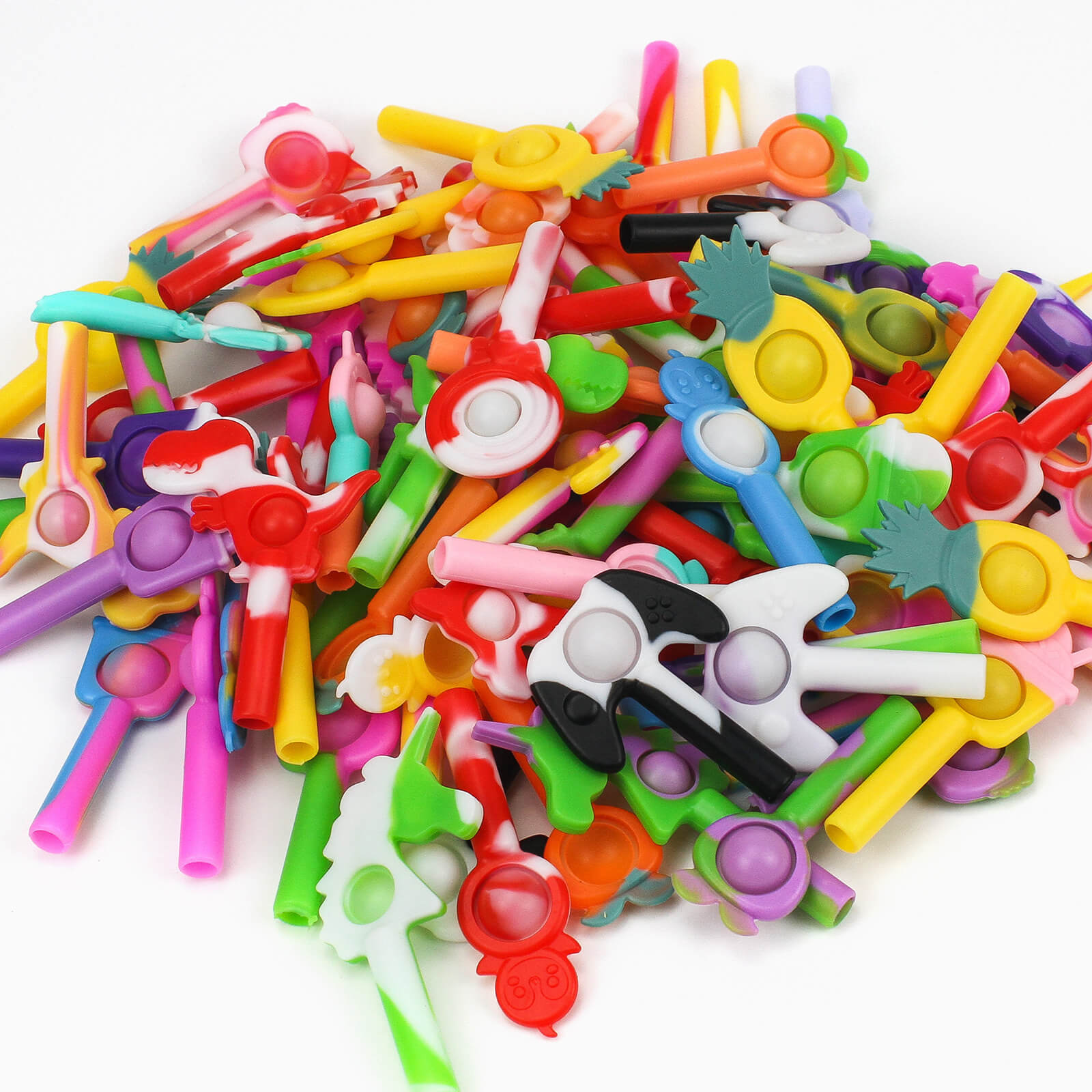 Silicone Bubble Pencil Cap Sensory Fidget Toy 1 Piece 10