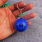 Silicone Smile Stress Ball Keychain Fidget Toy for Kids and Adults 4