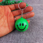 Silicone Smile Stress Ball Keychain Fidget Toy for Kids and Adults 5