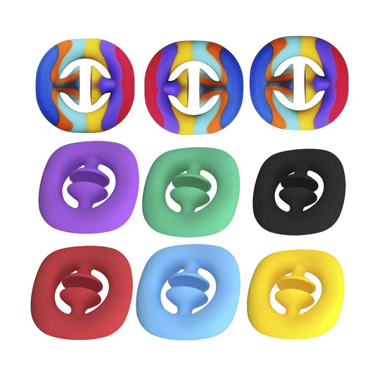 Silicone Snapper Sensory Fidget Toy Noise Maker Hand Squeeze