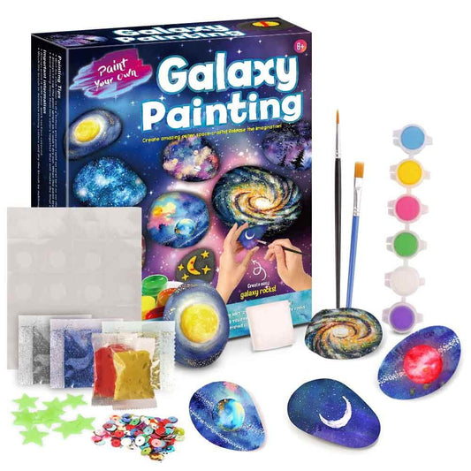 Space Rock Painting Kit Educational Art Toy for Kids