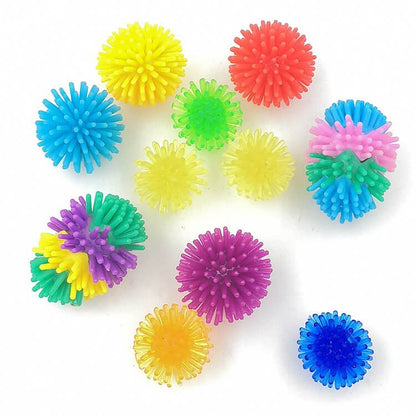 Spiky Ball Sensory Fidget Toy Soft Flexible 3cm