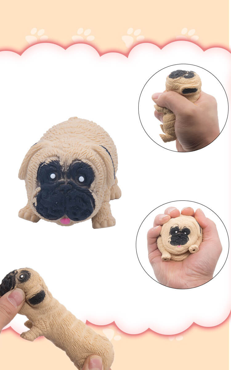 Squishy Dog Soft Sensory Stress Ball Squishy Toy 3