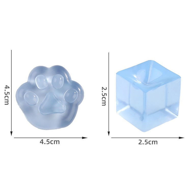 TPR Squishy Ice Cube Squeeze Toy Soft Sensory Squishy Toy 16