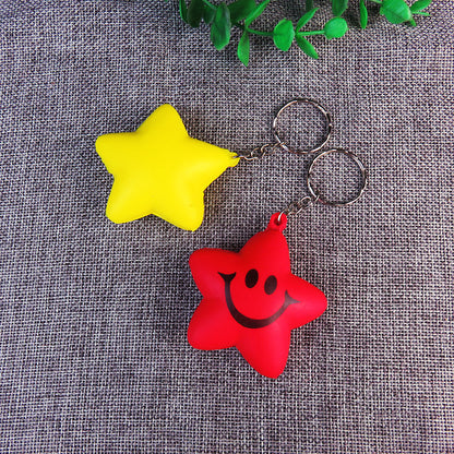 Star Shape Sensory Stress Ball Keychain Squishy Toy 6