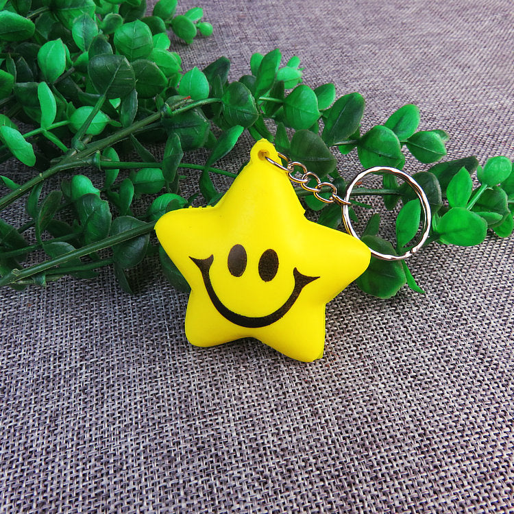Star Shape Sensory Stress Ball Keychain Squishy Toy 7