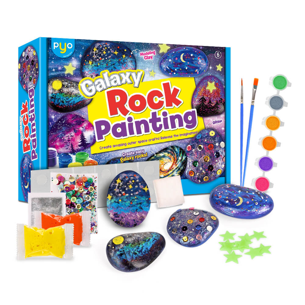 Space Rock Painting Kit Educational Art Toy for Kids 2