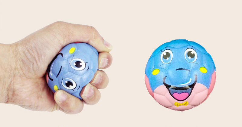 Cartoon Animal Stress Ball Soft Squeeze Toy for Kids 2