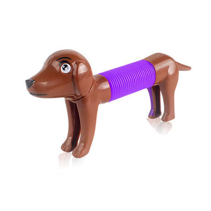 Stretch Transformable Pop Tubes Sensory Fidget Toy Spring Dog 11