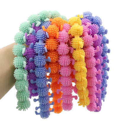 Stretchy Caterpillar Noodle Sensory Fidget Toy 26cm Length 2