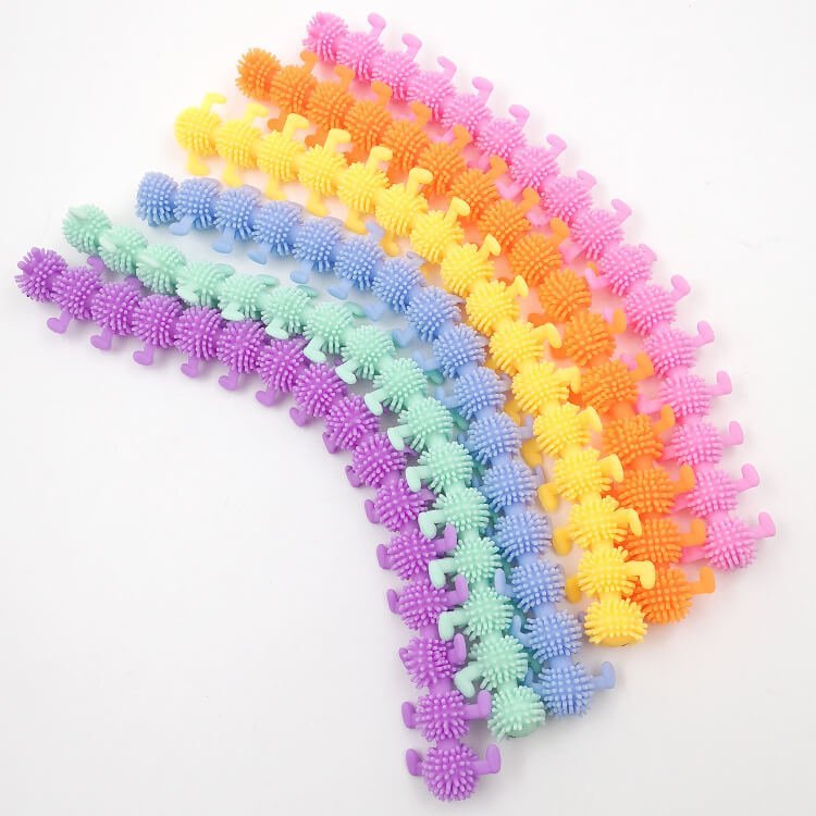Stretchy Caterpillar Noodle Sensory Fidget Toy 26cm Length
