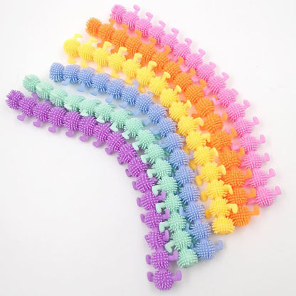 Stretchy Caterpillar Noodle Sensory Fidget Toy 26cm Length