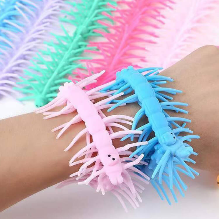 Stretchy String Fidget Noodle Sensory Toy 19cm Length 2