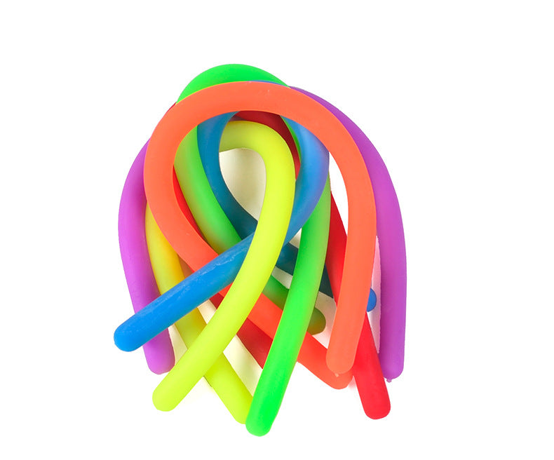 Stretchy String Fidget Noodle Soft Sensory Toy for Kids and Adults 6