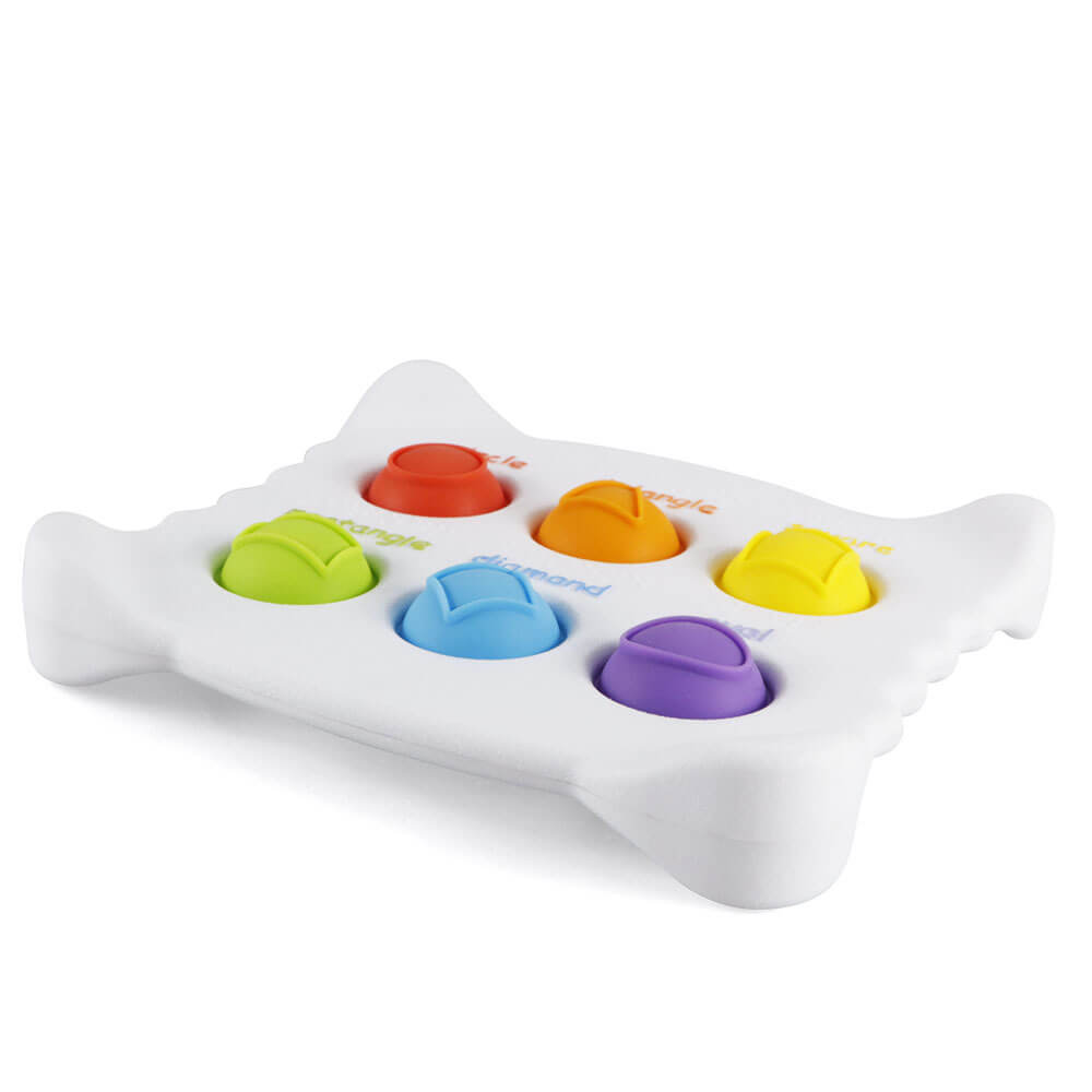 Silicone Simple Dimple Symbols Pop It Fidget Toy for Kids 2