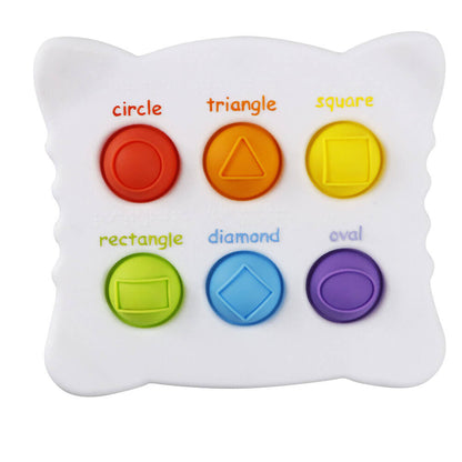 Silicone Simple Dimple Symbols Pop It Fidget Toy for Kids