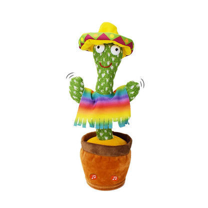Talking Dancing Cactus Toy Electric Music Novelty Gadget 32x12cm 7