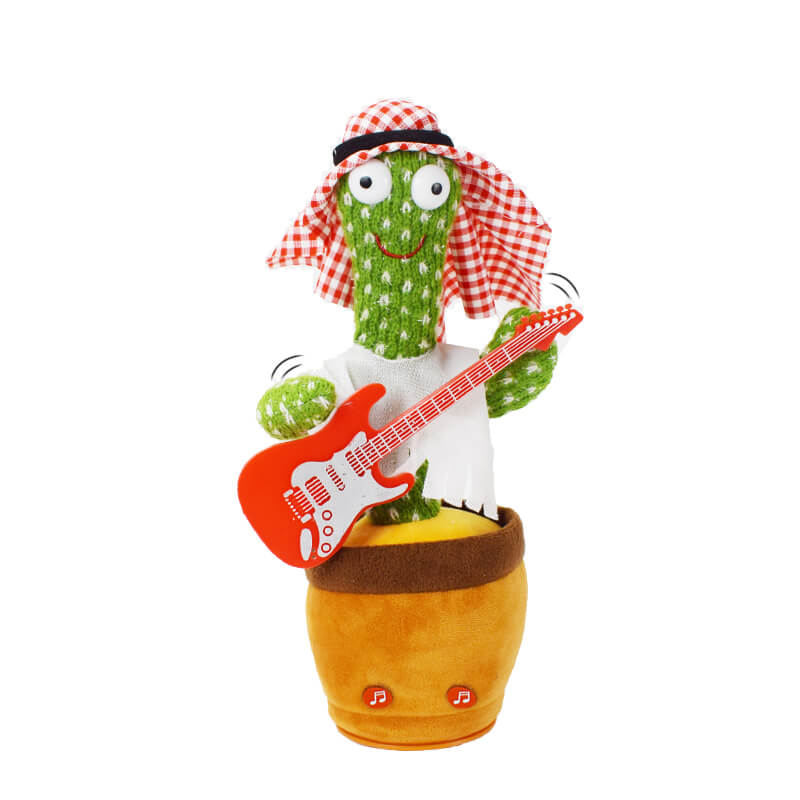 Talking Dancing Cactus Toy Electric Music Novelty Gadget 32x12cm 18