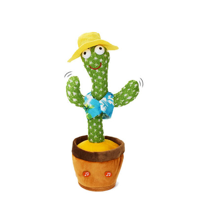 Talking Dancing Cactus Toy Electric Music Novelty Gadget 32x12cm 9