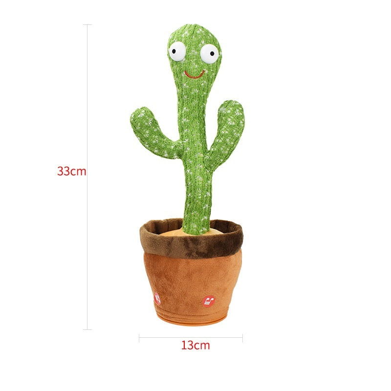 Talking Dancing Cactus Toy Electric Music Novelty Gadget 32x12cm 5