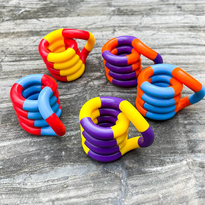 Plastic Tangle Fidget Toy Twist and Turn Sensory Fidget Toy 2