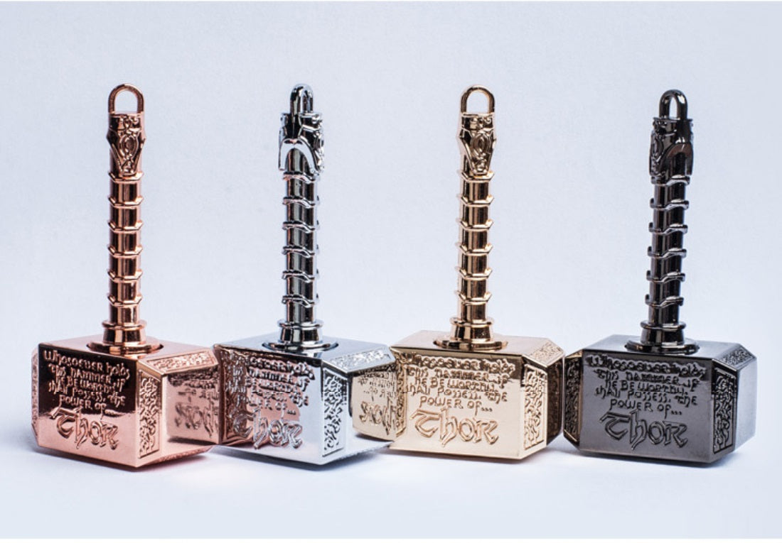 Zinc Alloy Thor Hammer Mjolnir Fidget Spinner 7.3cm Size 6