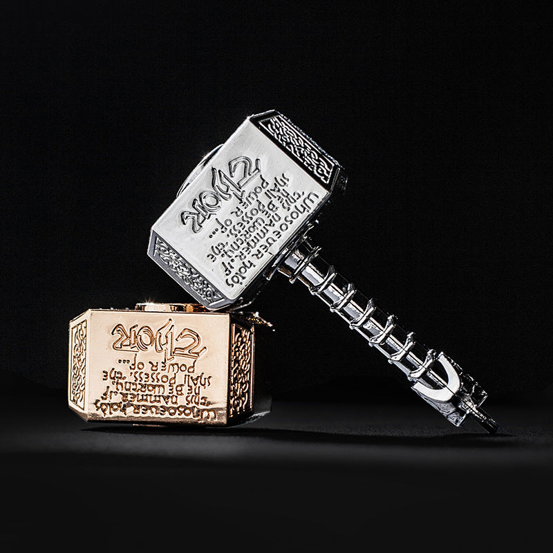Zinc Alloy Thor Hammer Mjolnir Fidget Spinner 7.3cm Size 4