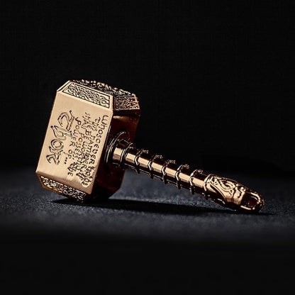 Zinc Alloy Thor Hammer Mjolnir Fidget Spinner 7.3cm Size 9
