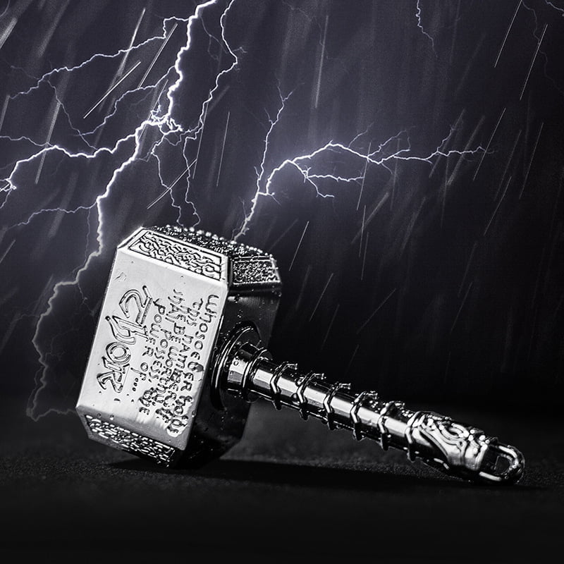Zinc Alloy Thor Hammer Mjolnir Fidget Spinner 7.3cm Size
