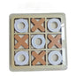 Tic-Tac-Toe Board Game orange white
