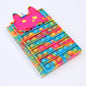 Silicone Pop It Fidget Toy Unicorn Shape A5 Notebook 40 Sheets