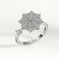 Adjustable Umbrella Fidget Ring Anxiety Relief for Women Spinner Ring