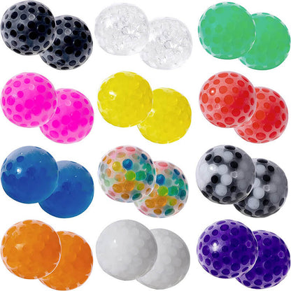 Water Bead Sensory Stress Ball Fidget Toy 6cm Diameter 2