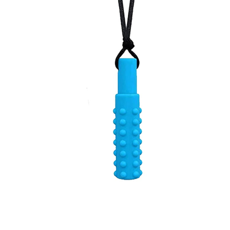 Silicone Sensory Chew Toy Teething Necklace for Babies 7