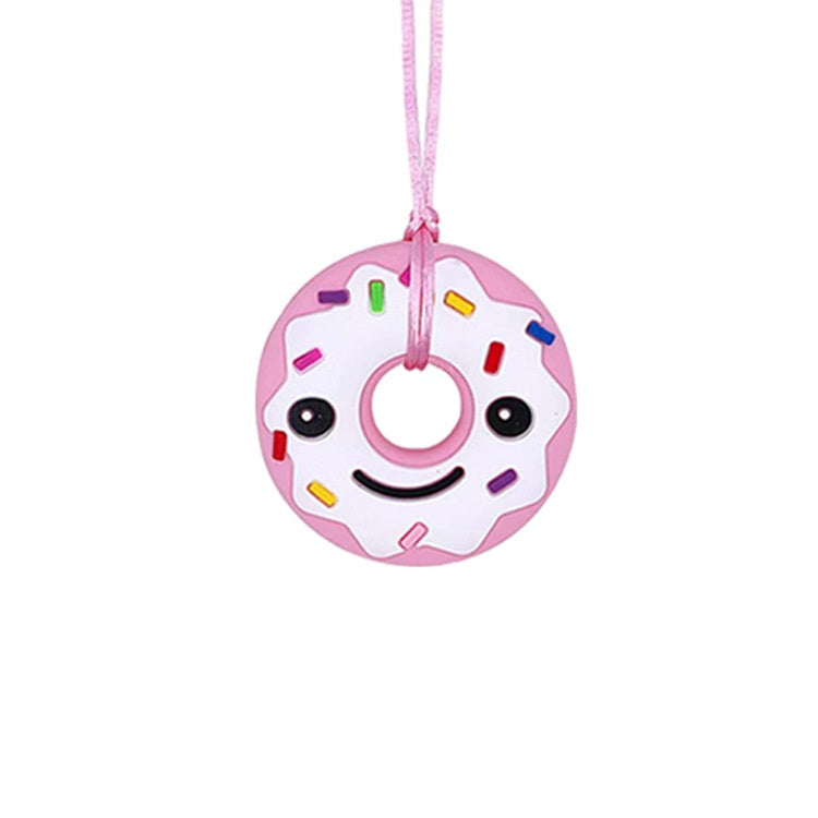 Silicone Sensory Chew Toy Teething Necklace for Babies 11