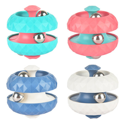 Plastic Bead Track Fidget Spinner Stress Relief Toy 3