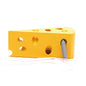 Wooden Caterpillar Eating Fruit Threading Montessori Toys 3