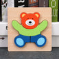 Wooden 3D Puzzle Educational Toy for Kids 34