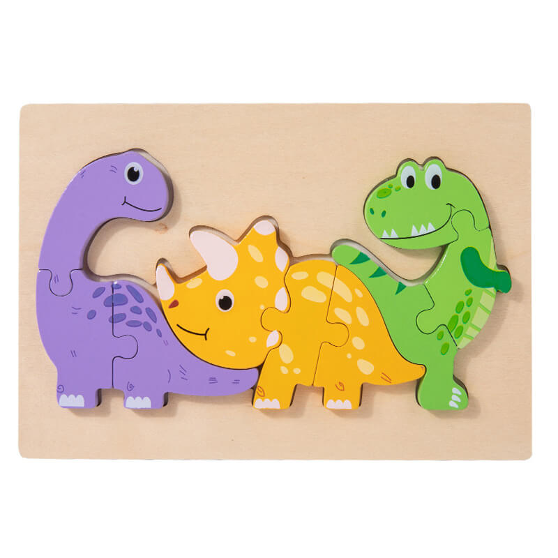 Animal Wooden Puzzle Educational Toy for Kids 8