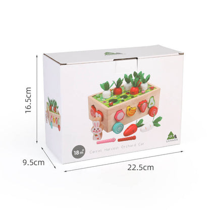 Wooden Montessori Toys Farm Orchard Educational Toy for Toddlers 5