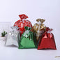 Christmas Gift Bag Drawstring Plastic Candy Bags Pack A to I 6