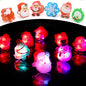 Halloween LED Light Up Ring Party Favor Blue Red Flash 50pcs 5