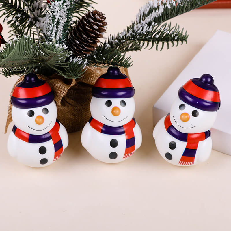 Squishy Slow Rise Christmas Sensory Stress Ball Toy Party Favor 8