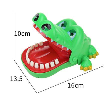 Crocodile Bite Finger Game Prank Toy with Teeth Action 2